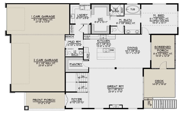 House Plan House Plan #25883 Drawing 1