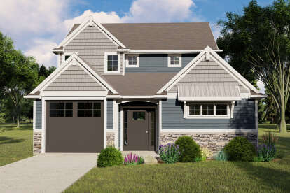 House Plan House Plan #25884 Front Elevation
