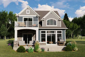 Cottage House Plan #5032-00121 Elevation Photo