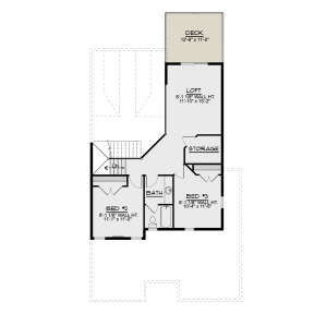 Second Floor for House Plan #5032-00121