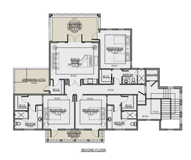 House Plan House Plan #25888 Drawing 2