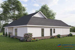 Modern Farmhouse House Plan #041-00255 Elevation Photo