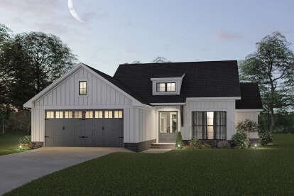 Modern Farmhouse House Plan #041-00255 Elevation Photo