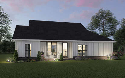 Modern Farmhouse House Plan #041-00255 Elevation Photo
