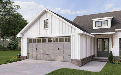 Modern Farmhouse House Plan #041-00255 Elevation Photo