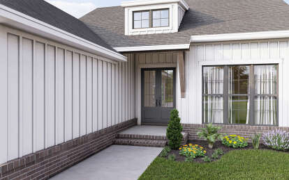 Modern Farmhouse House Plan #041-00255 Elevation Photo
