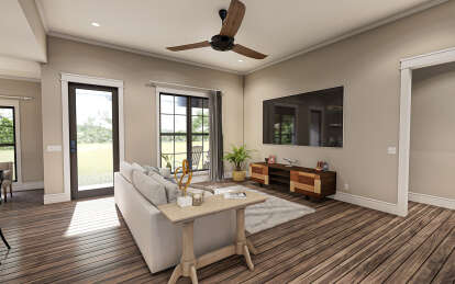 Modern Farmhouse House Plan #041-00255 Additional Photo