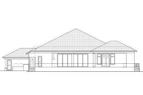 Contemporary House Plan #5565-00083 Elevation Photo