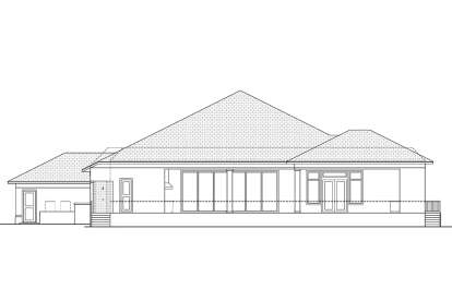 Contemporary House Plan #5565-00083 Elevation Photo