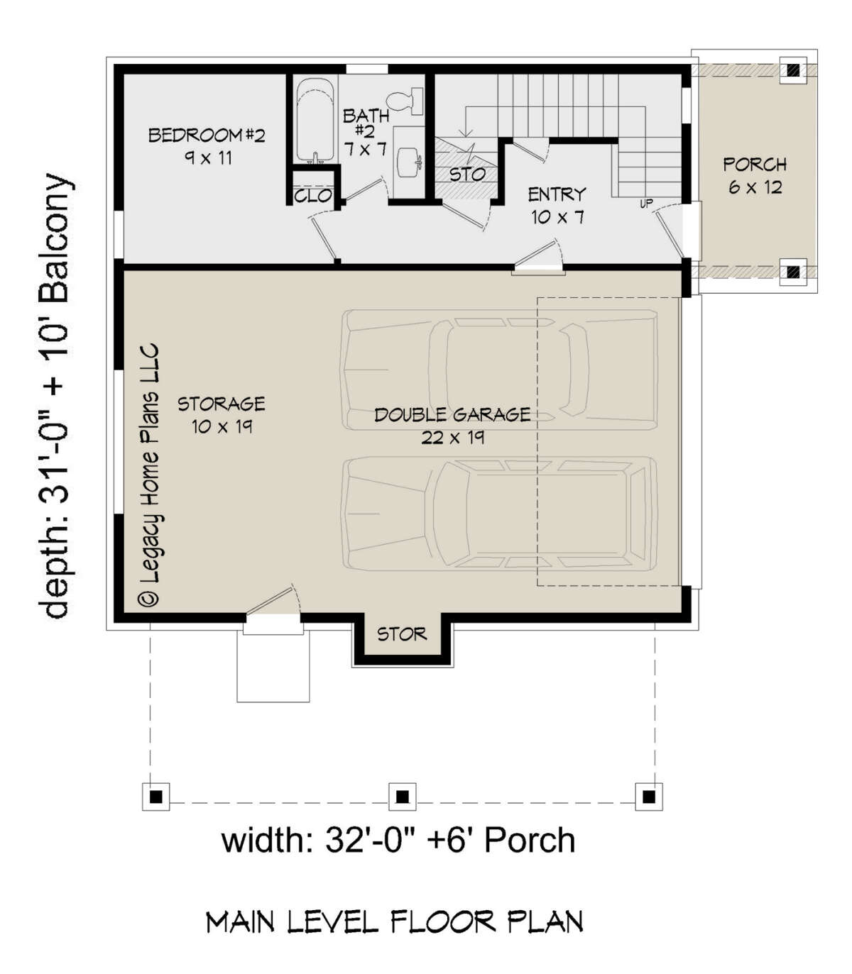 Main Floor  for House Plan #940-00363