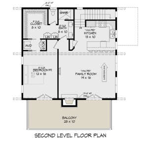 Second Floor for House Plan #940-00363