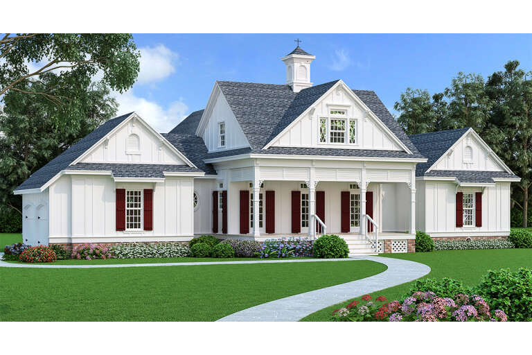 House Plan House Plan #25893 Front Elevation