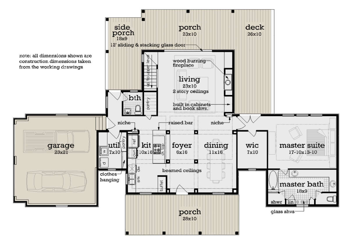 Main Floor for House Plan #048-00281