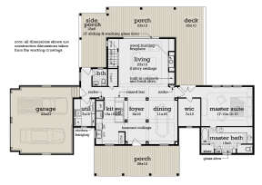 Main Floor for House Plan #048-00281
