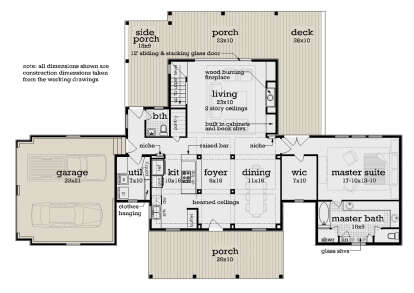 House Plan House Plan #25893 Drawing 1