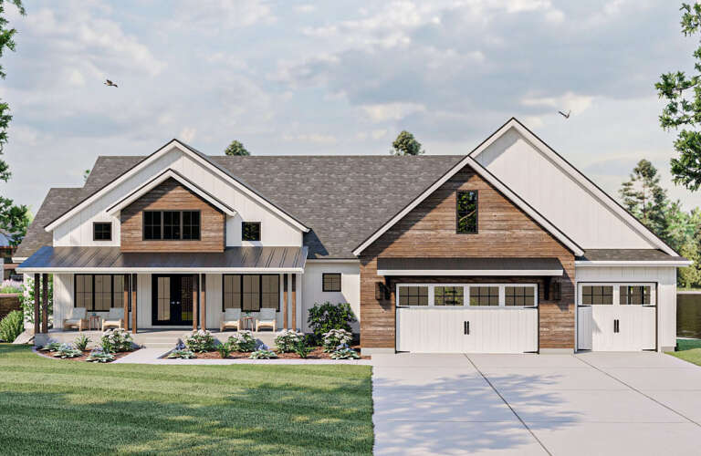 House Plan House Plan #25894 Front Elevation