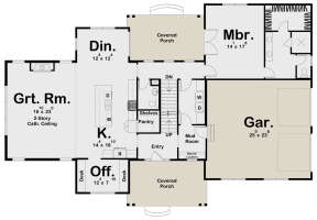 Main Floor for House Plan #963-00588