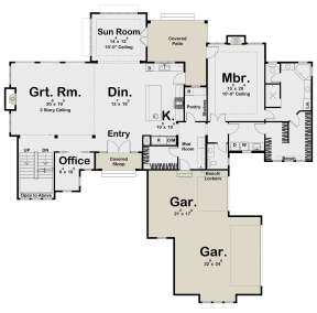 Main Floor for House Plan #963-00589