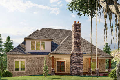 European House Plan #8318-00211 Elevation Photo