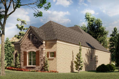 European House Plan #8318-00211 Elevation Photo