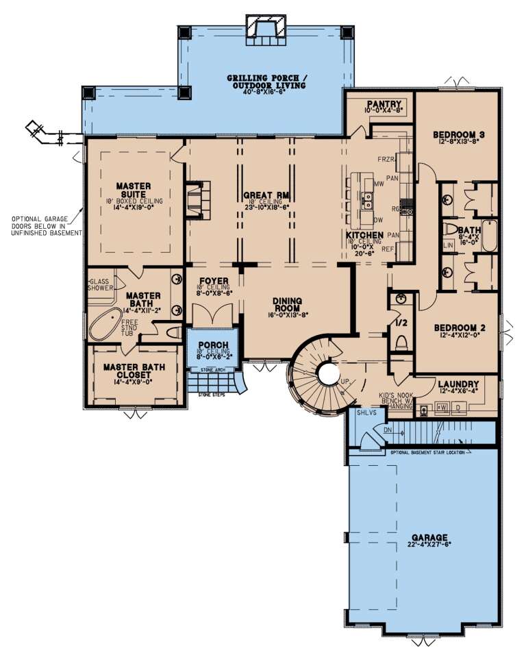 House Plan House Plan #25898 Drawing 1