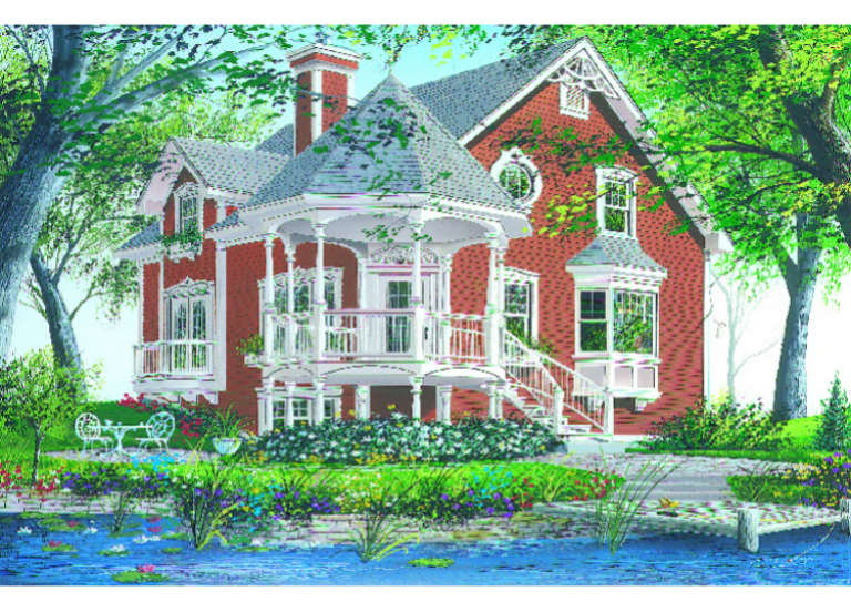 House Plan House Plan #259 Front Elevation