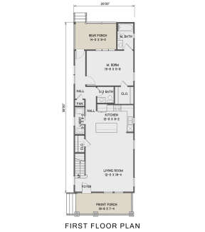 Main Floor for House Plan #4351-00045