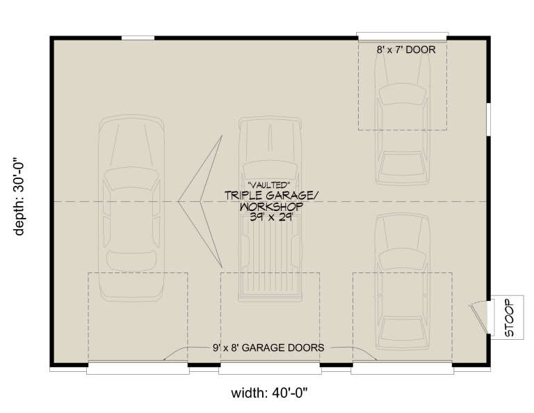 House Plan House Plan #25902 Drawing 1