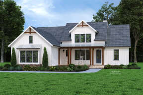 Modern Farmhouse House Plan #8594-00455 Elevation Photo