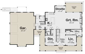 Main Floor for House Plan #963-00591