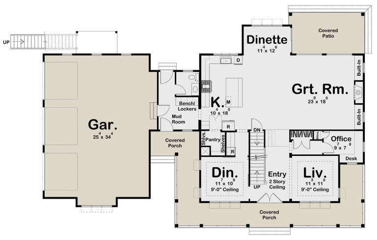 House Plan House Plan #25905 Drawing 1