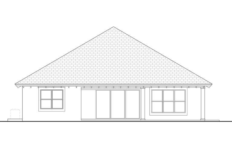 Contemporary House Plan #5565-00085 Elevation Photo