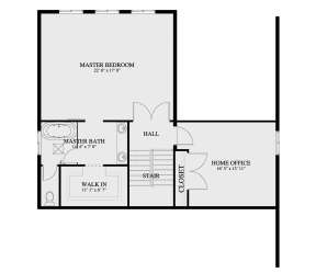 Second Floor for House Plan #2802-00078