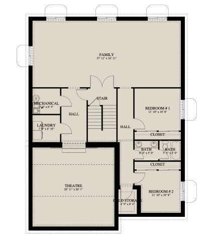 House Plan House Plan #25912 Drawing 3