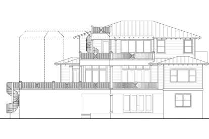 Contemporary House Plan #5565-00089 Elevation Photo