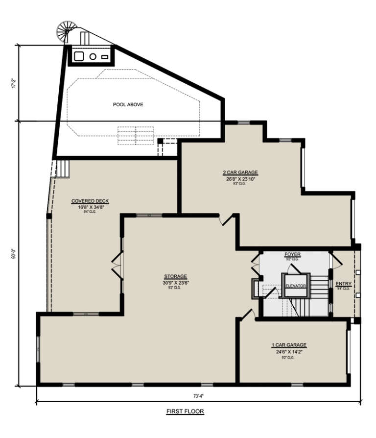 House Plan House Plan #25913 Drawing 1