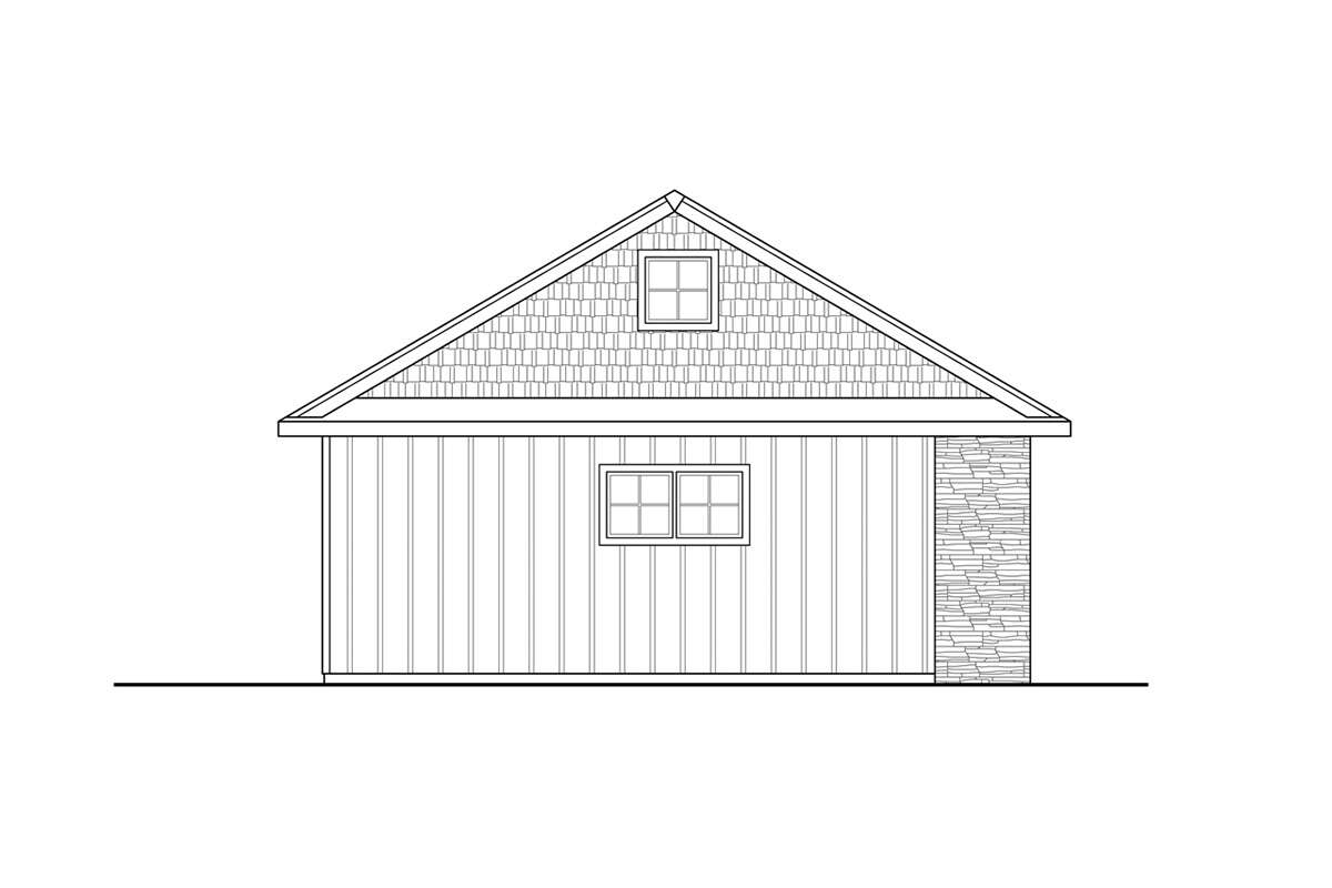 Traditional House Plan #035-00935 Elevation Photo