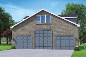 Traditional House Plan #035-00936 Elevation Photo