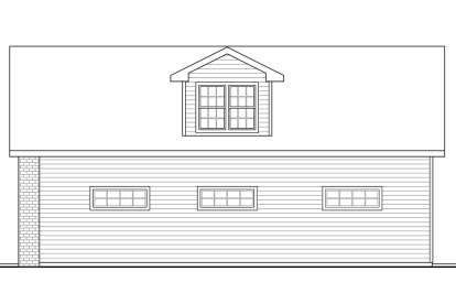 Traditional House Plan #035-00936 Elevation Photo