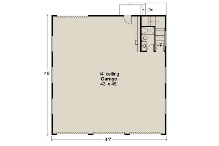 House Plan House Plan #25917 Drawing 1