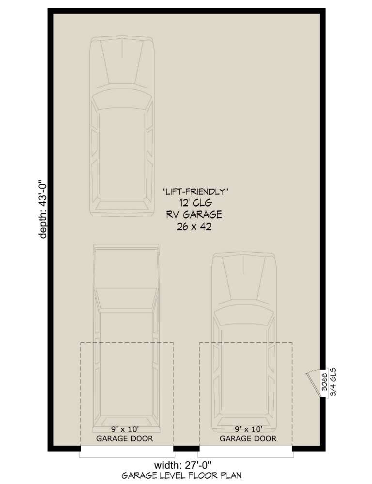 House Plan House Plan #25918 Drawing 1