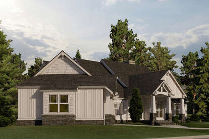 Craftsman House Plan #110-01072 Elevation Photo