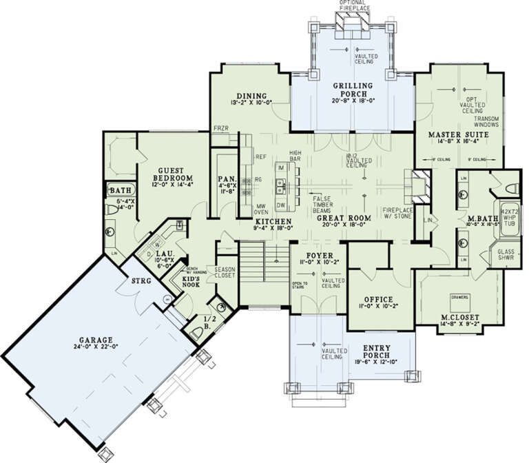 House Plan House Plan #25921 Drawing 1