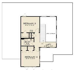 Second Floor for House Plan #8318-00212