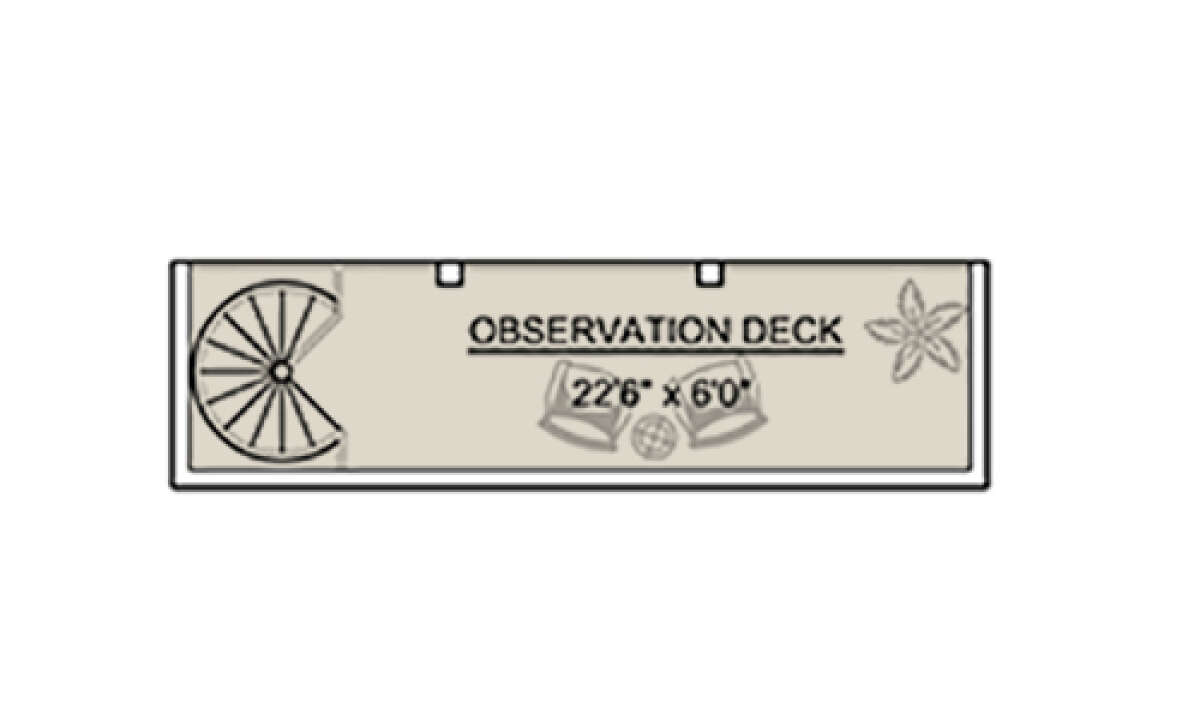 Observation Deck for House Plan #5565-00091