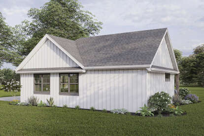 Modern Farmhouse House Plan #1462-00034 Elevation Photo