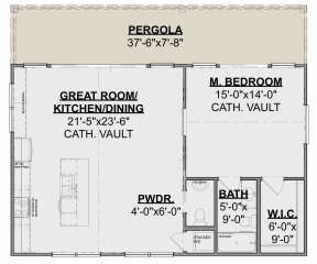 Main Floor for House Plan #1462-00034