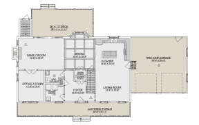 Main Floor for House Plan #740-00002
