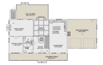 House Plan House Plan #25926 Drawing 1