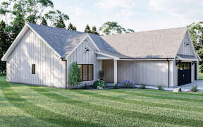 Modern Farmhouse House Plan #963-00593 Elevation Photo